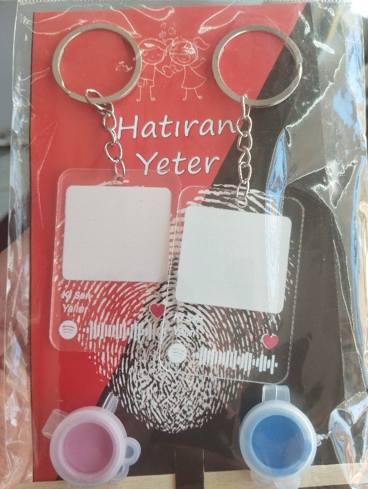 parmak izi anahtarlık