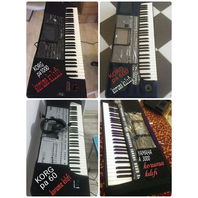 korg ve yamaha serılerı için koruma kılıfı