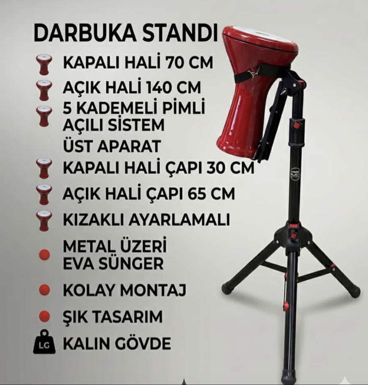 darbuka standı eker percussıon