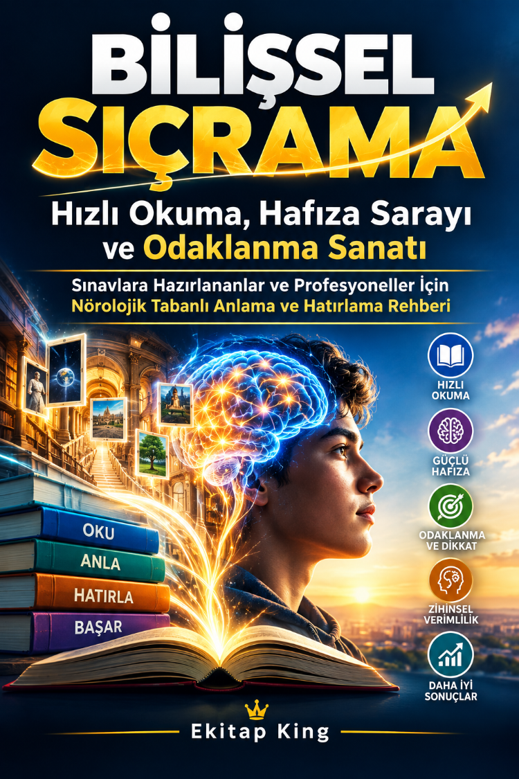 Bilişsel Sıçrama: Hızlı Okuma, Hafıza Sarayı ve Odaklanma Sanatı
