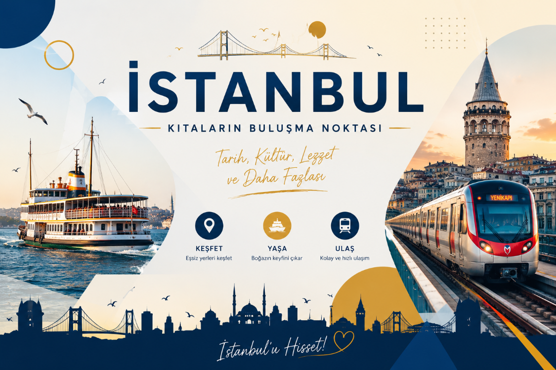 Adım Adım İstanbul: 24, 48 ve 72 Saatte Şehrin Büyüsünü Keşfet