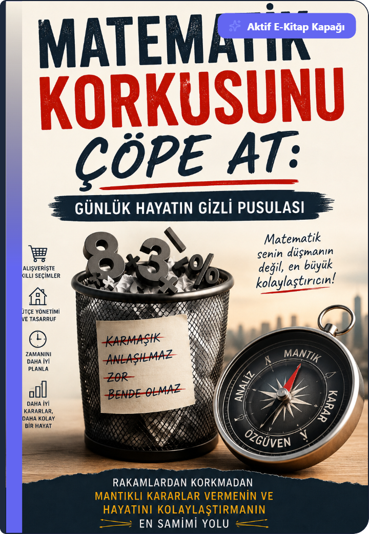 MATEMATİK KORKUSUNU ÇÖPE AT: GÜNLÜK HAYATIN GİZLİ PUSULASI