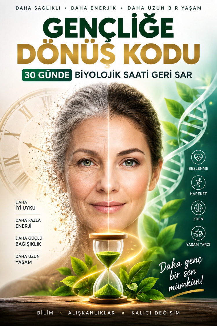 Gençliğe Dönüş Kodu: 30 Günde Biyolojik Saati Geri Sar