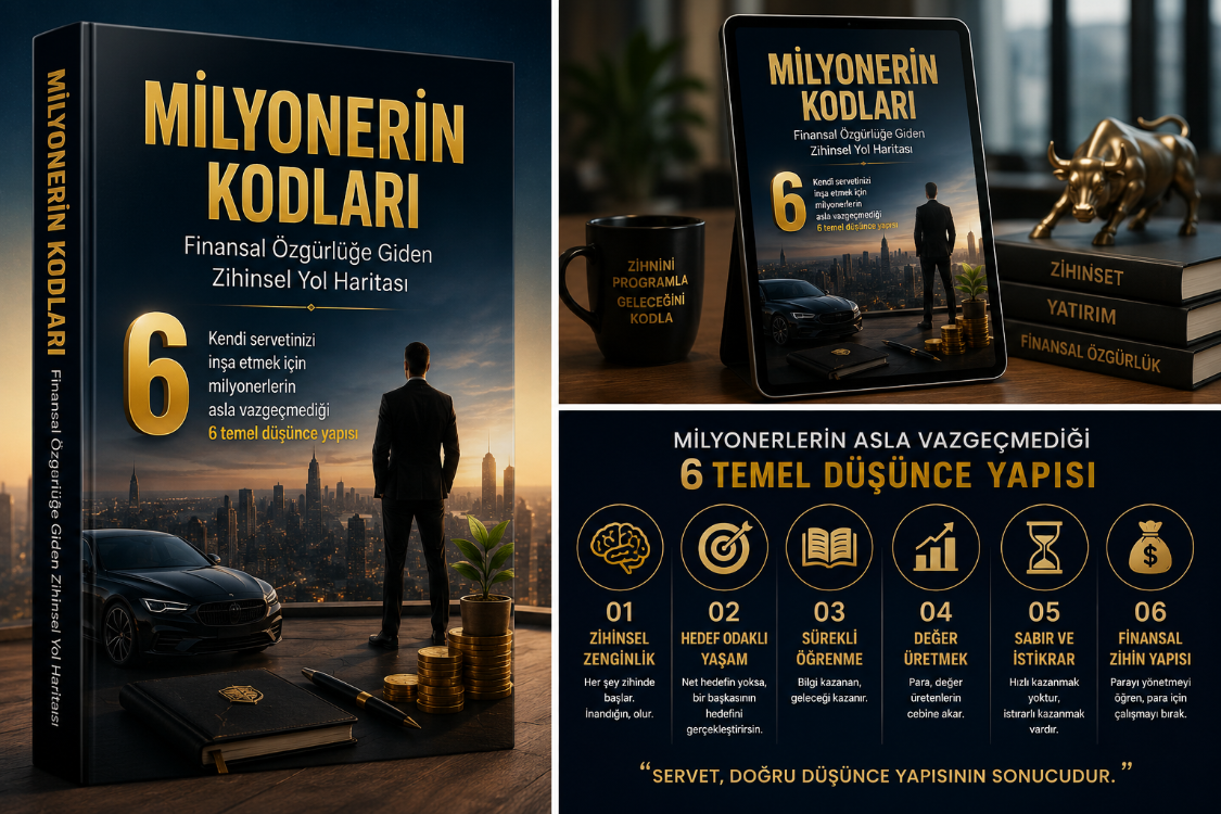 Milyonerin Kodları: Finansal Özgürlüğe Giden Zihinsel Yol Haritası