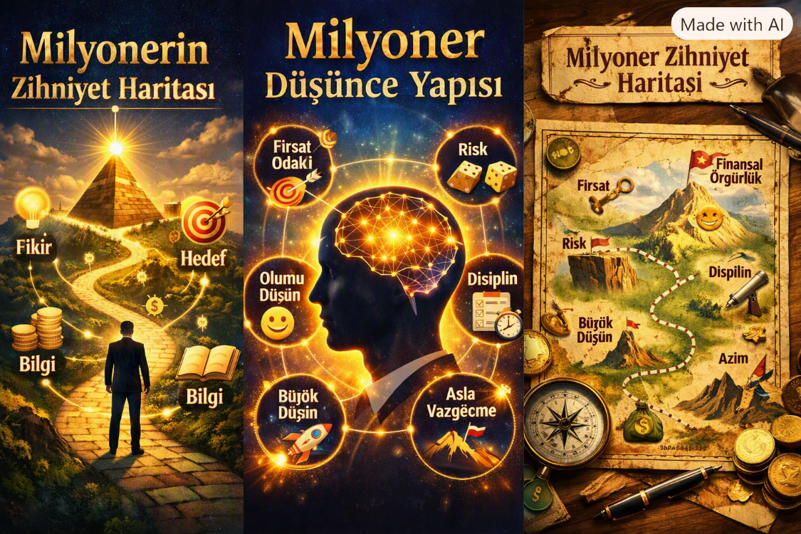 Milyonerin Kodları: Finansal Özgürlüğe Giden Zihinsel Yol Haritası