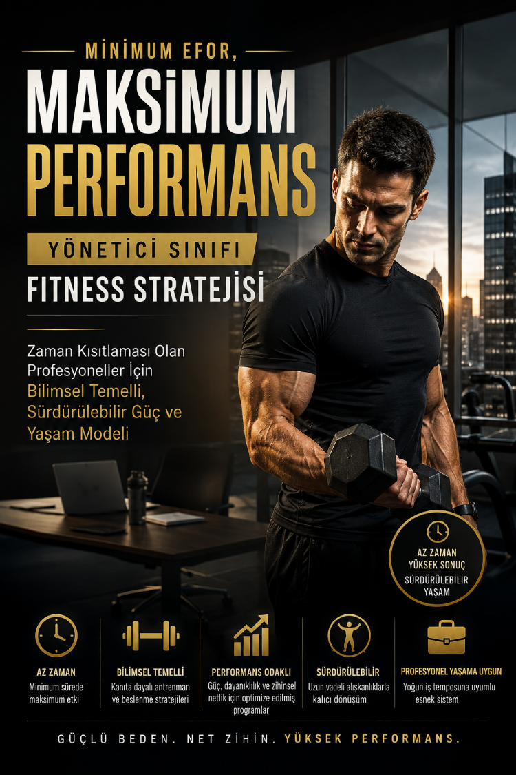 Minimum Efor, Maksimum Performans: Yönetici Sınıfı Fitness Stratejisi