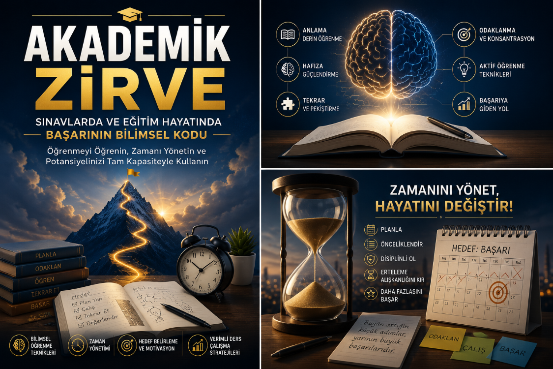 Akademik Zirve: Sınavlarda ve Eğitim Hayatında Başarının Bilimsel Kodu