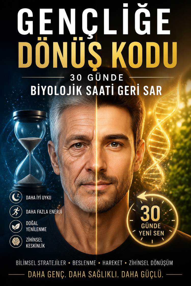 Gençliğe Dönüş Kodu: 30 Günde Biyolojik Saati Geri Sar