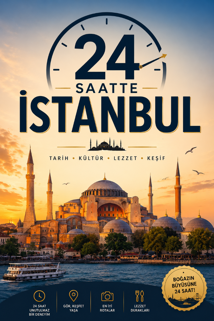 Adım Adım İstanbul: 24, 48 ve 72 Saatte Şehrin Büyüsünü Keşfet