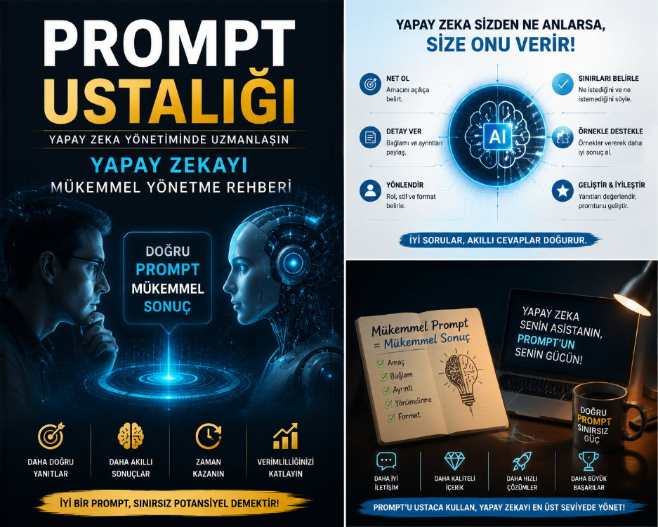 Prompt Ustalığı: Yapay Zekayı Mükemmel Yönetme Rehberi