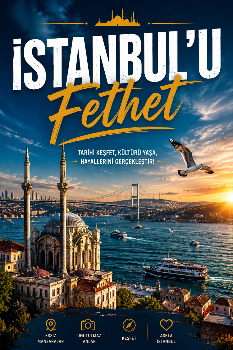 Adım Adım İstanbul: 24, 48 ve 72 Saatte Şehrin Büyüsünü Keşfet