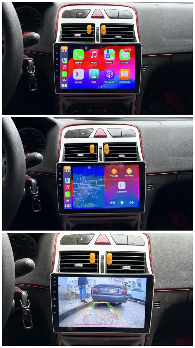 PEUGEOT 307 MULTİMEDYA 4-64 CARPLAYLİ