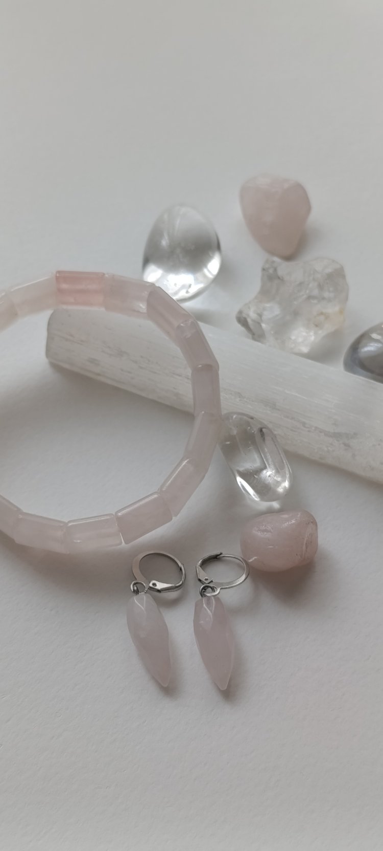 Rolex Model Pembe Kuvars Bileklik 