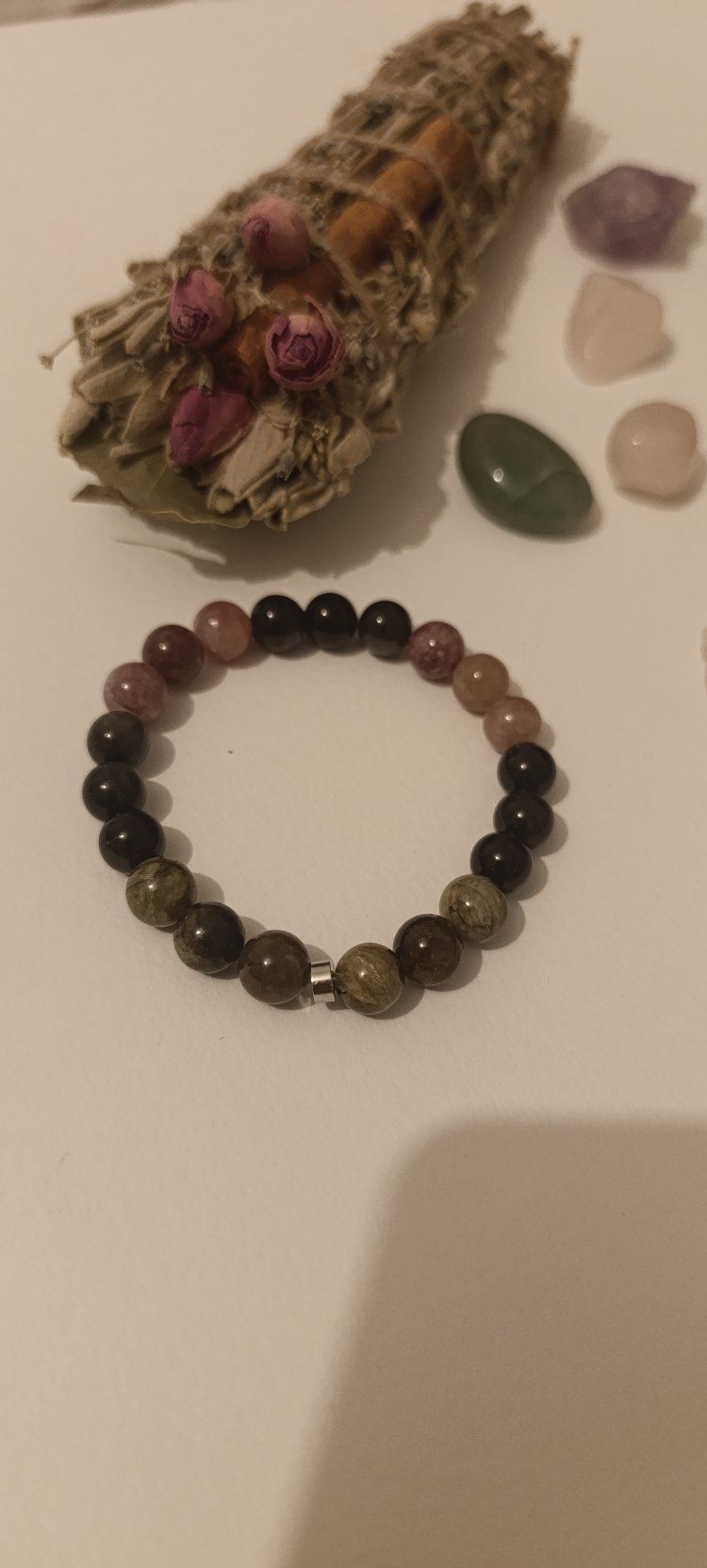 Lâl Garnet & Siyah Turmalin 