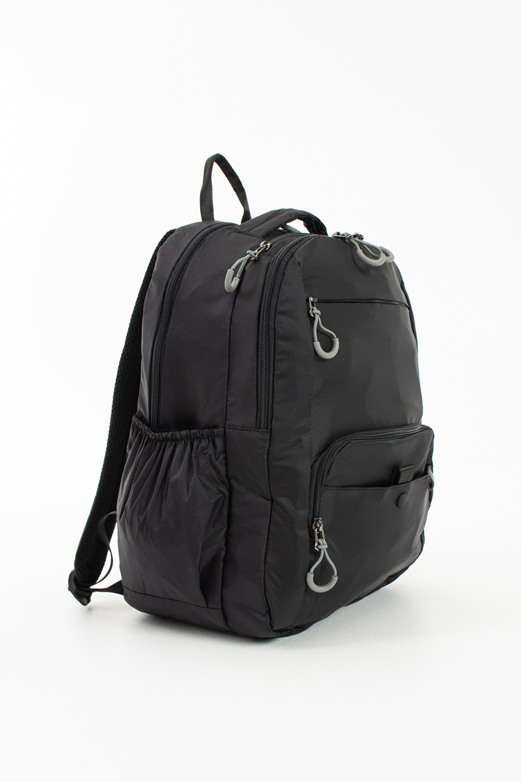 Sanmorris Unisex Suya Dayanikli 7 Bölmeli Parasüt Kumas Laptop BölmeliGünlük Sirt Çantası