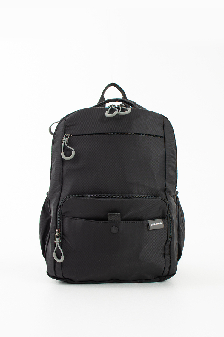 Sanmorris Unisex Suya Dayanikli 7 Bölmeli Parasüt Kumas Laptop BölmeliGünlük Sirt Çantası