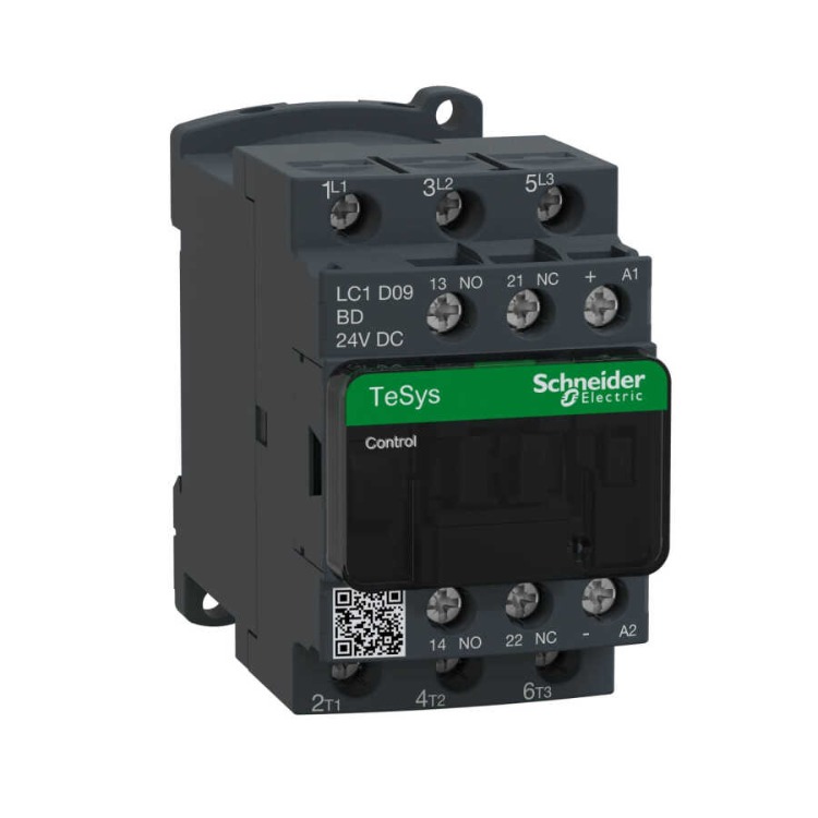 SCHNEIDER LC1D09BD TeSys D 3P 9A 24VDC KONTAKTÖR