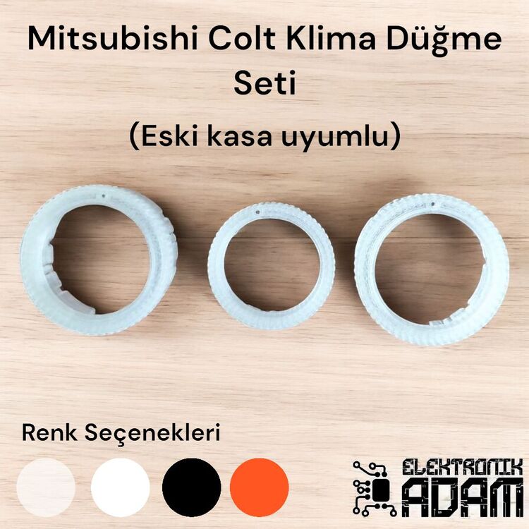 Mitsubishi Colt Eski Kasa Klima Düğme Seti