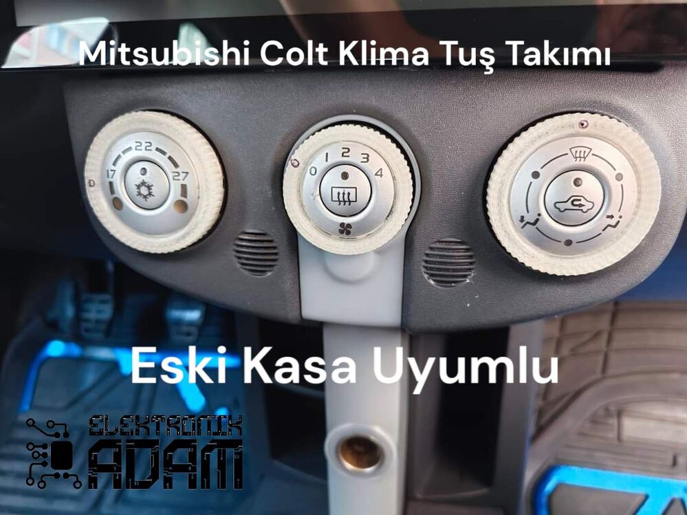 Mitsubishi Colt Eski Kasa Klima Düğme Seti