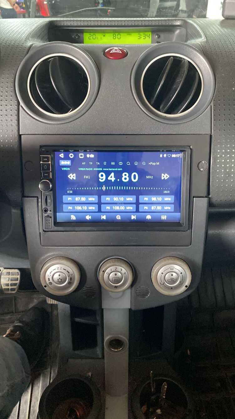 Mitsubişhi Colt Eski Kasa Double Din Uyumlu Çerçeve