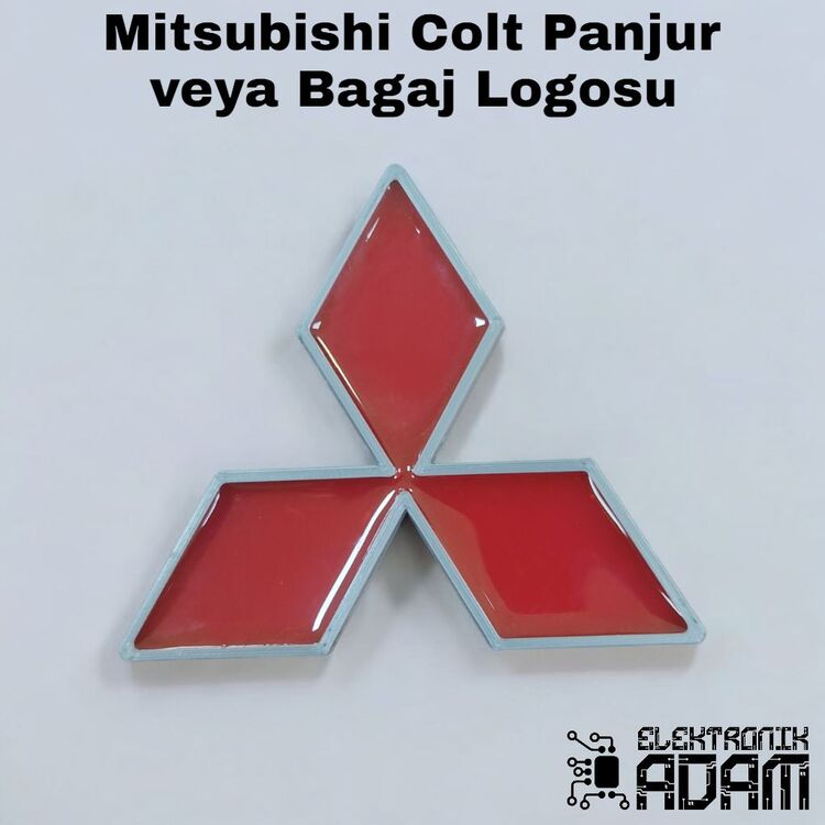 Mitsubishi Colt Kırmızı Logo
