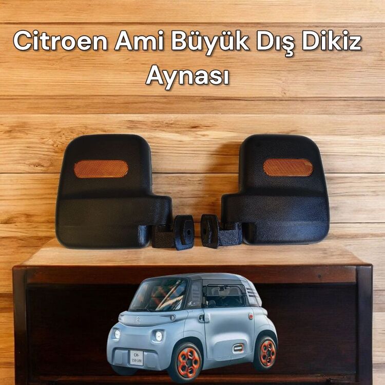 Citroen Ami, Fiat Topolino Büyük Dış Dikiz Ayna Takımı