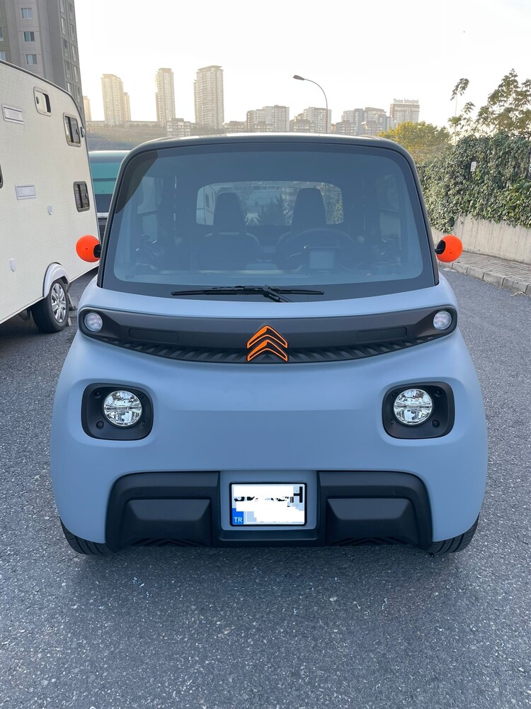 Citroen Ami Dikiz Aynası Kapagı (Turuncu Renk)