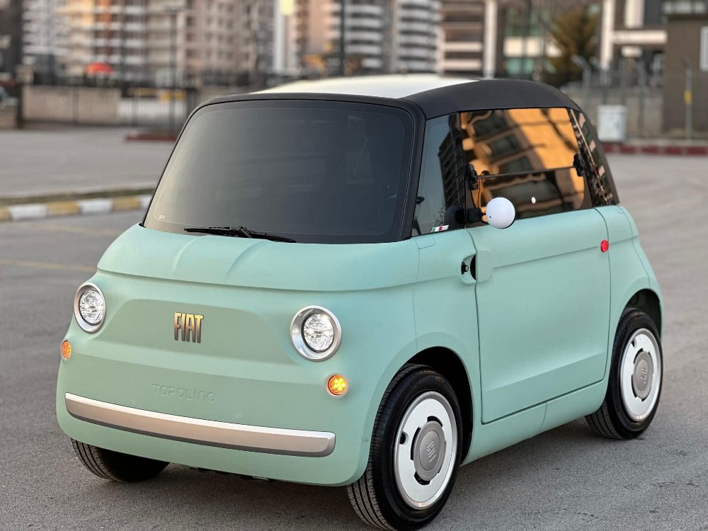Fiat Topolino Beyaz Dikiz Aynası Kapakları