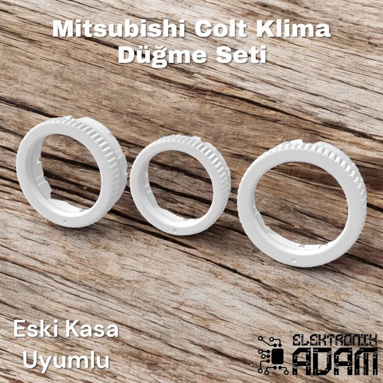 Mitsubishi Colt Eski Kasa Klima Düğme Seti