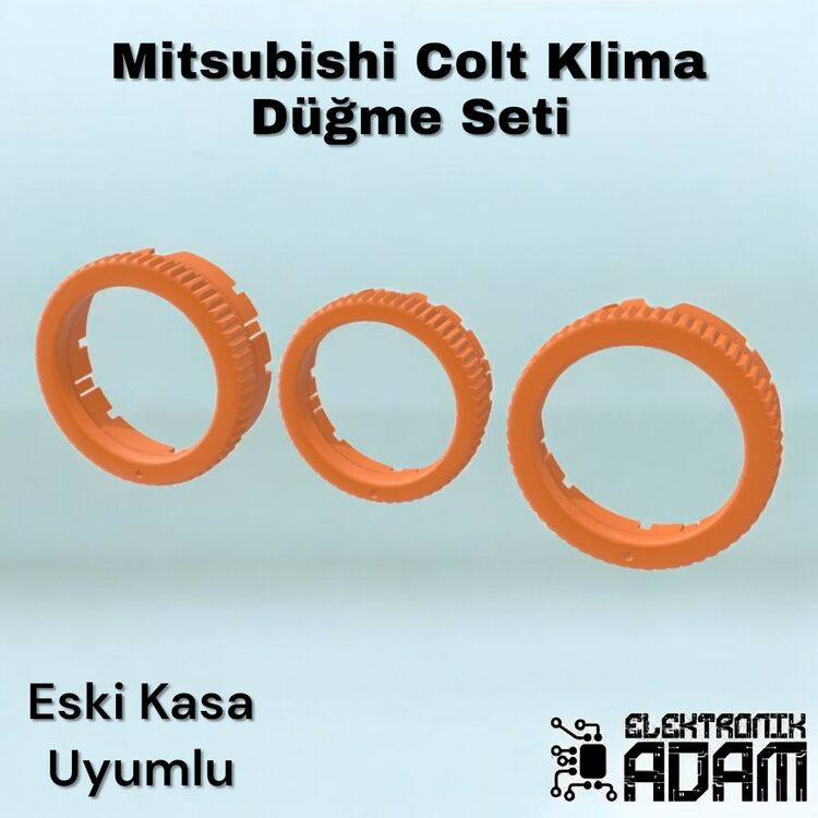 Mitsubishi Colt Eski Kasa Klima Düğme Seti