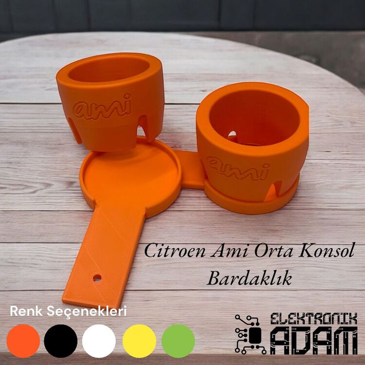 Citroen Ami Orta Konsol Bardaklık