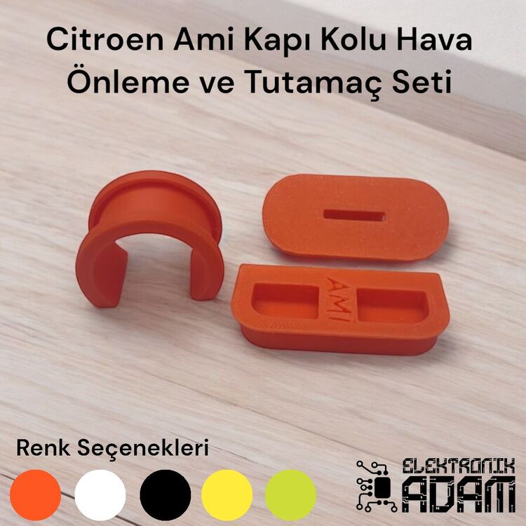 Citroen Ami, Topolino Kapı Tutamacı ve Hava Önleyici Kapak Seti