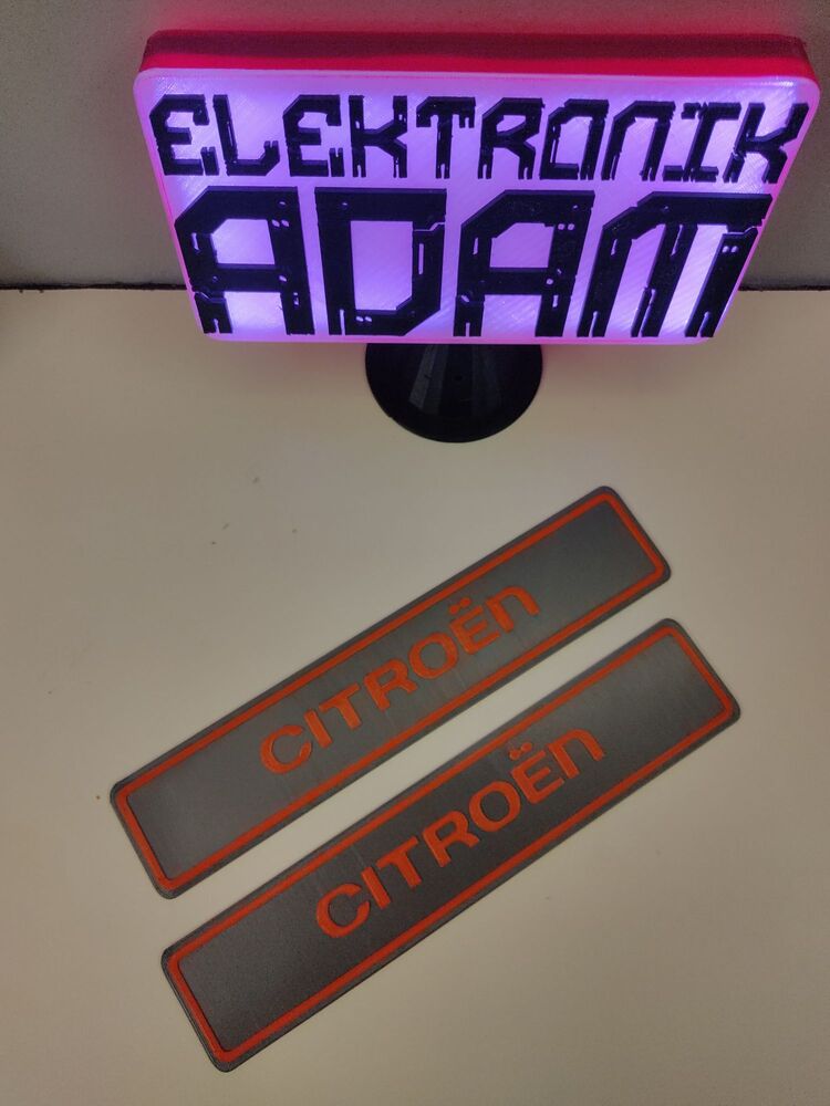 Citroen Ami Kapı Eşiği (Büyük Boy)