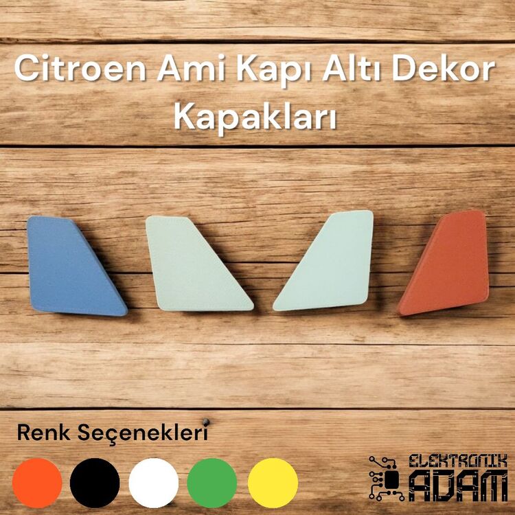 Citroen Ami Kapı ici Marşbiyel Dekor Kapakları (8adet)