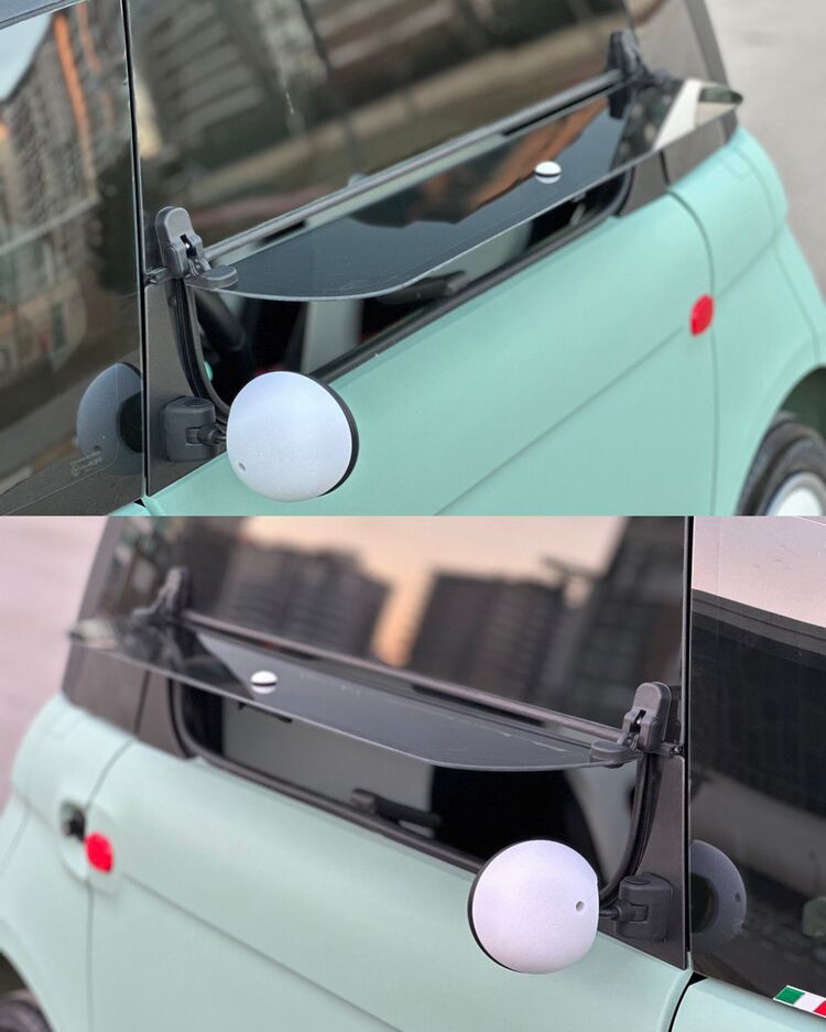 Fiat Topolino Beyaz Dikiz Aynası Kapakları