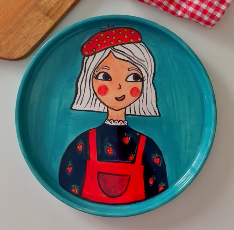 Elf Kızı X-Large Tabak