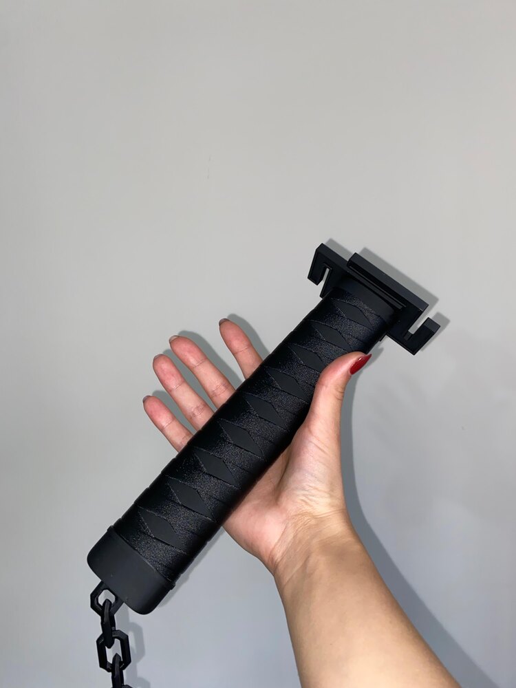 İchigo katlanabilir katana + Hollow anahtarlık