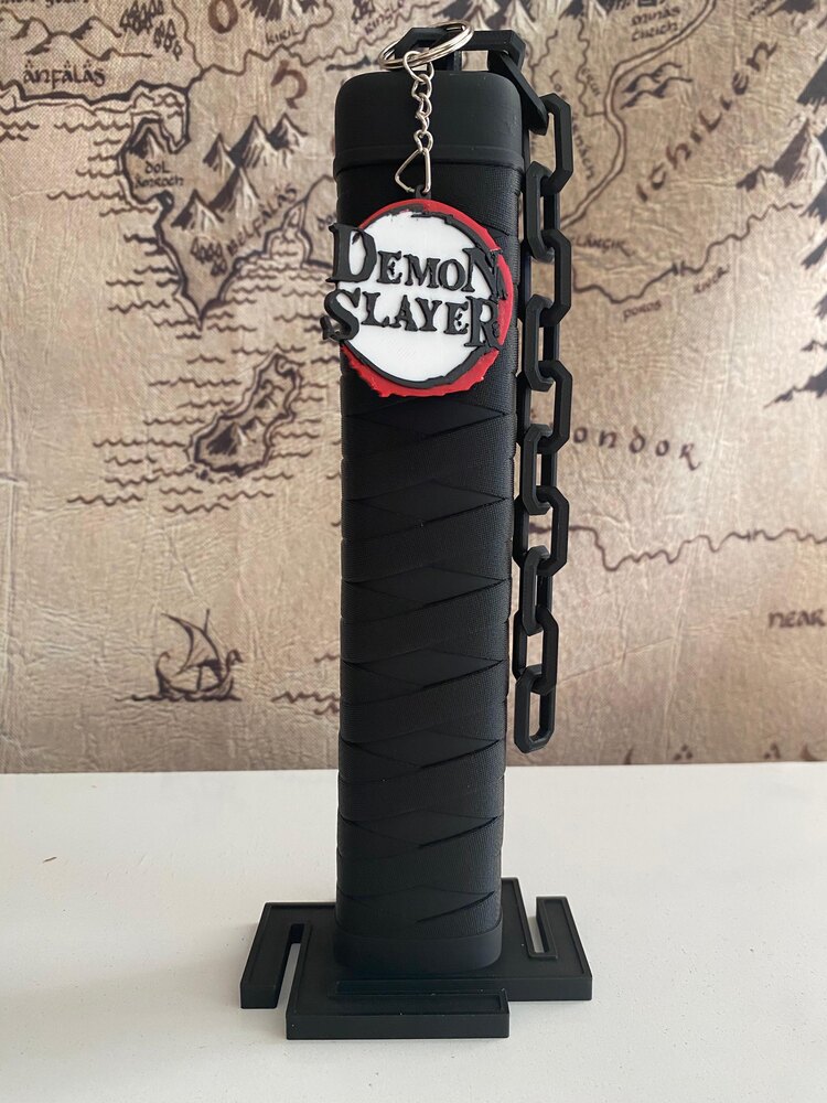 İchigo katlanabilir katana + Hollow anahtarlık