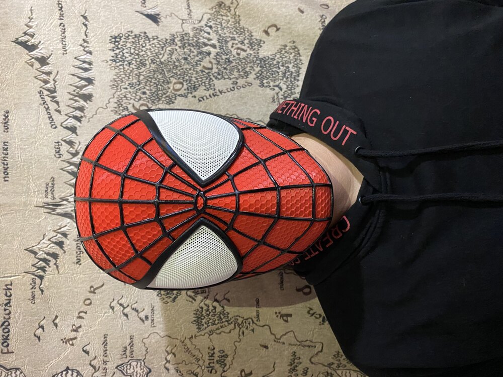 Spiderman Maskesi Mıknatıslı