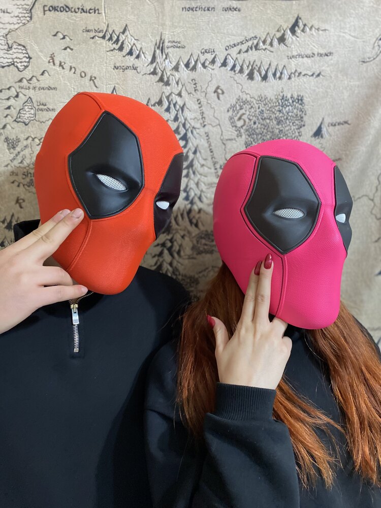 Deadpool Mıknatıslı Maske (Pembe)