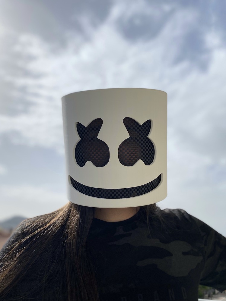 Marshmallow Maske