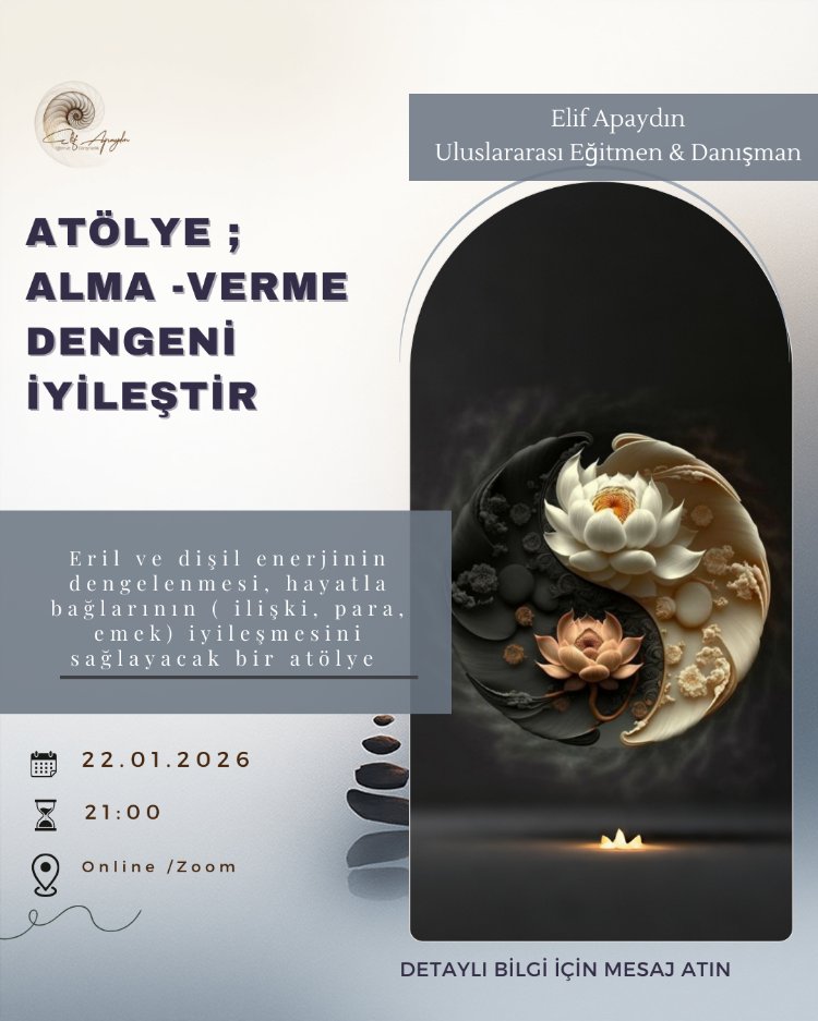 Alma Verme Dengesi  Atölyesi 