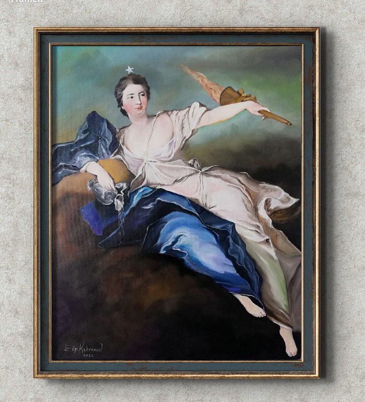 MADAME DE CHÂTEAUROUX EN AURORE PORTRESİ