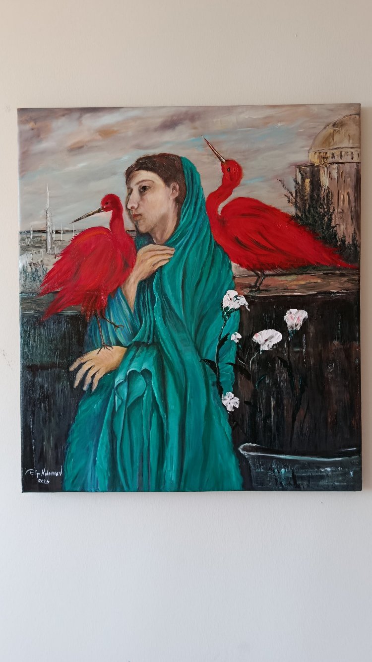 İBİS KUŞLARI VE GENÇ KADIN