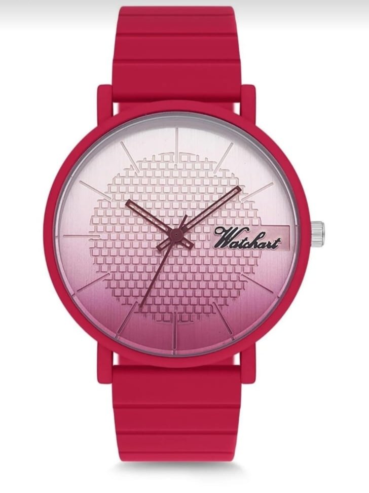 Watchart Silikon kordonlu unisex kol saatleri 