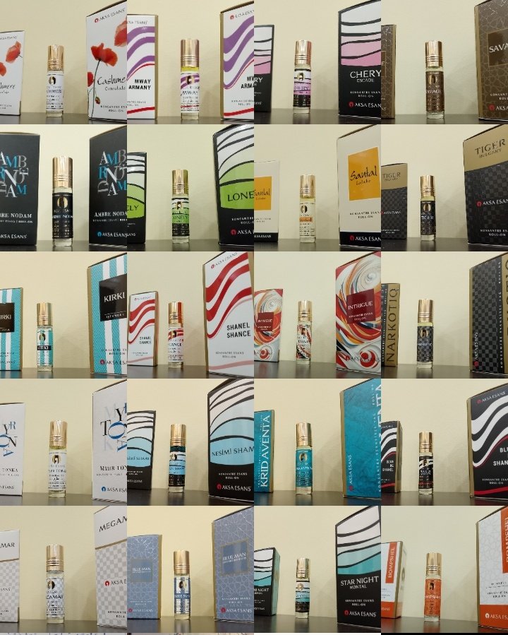 Alkolsüz Saf Esans 6ml Roll-on çeşitleri 