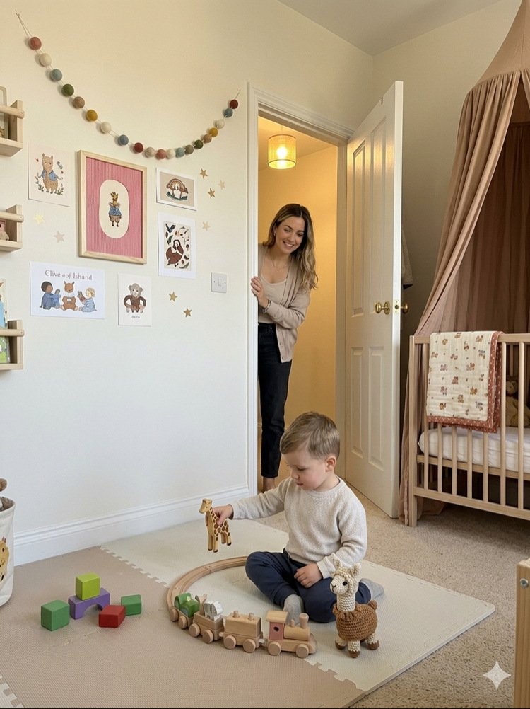 Dekoratif Çocuk Odası Çerçeve