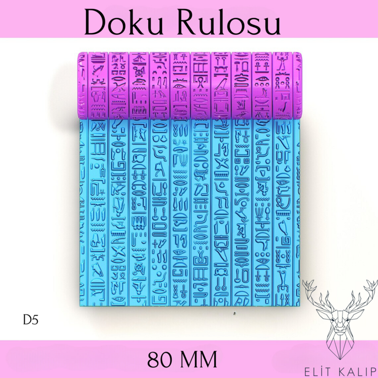 Polimer Kil İçin Doku Rulosu