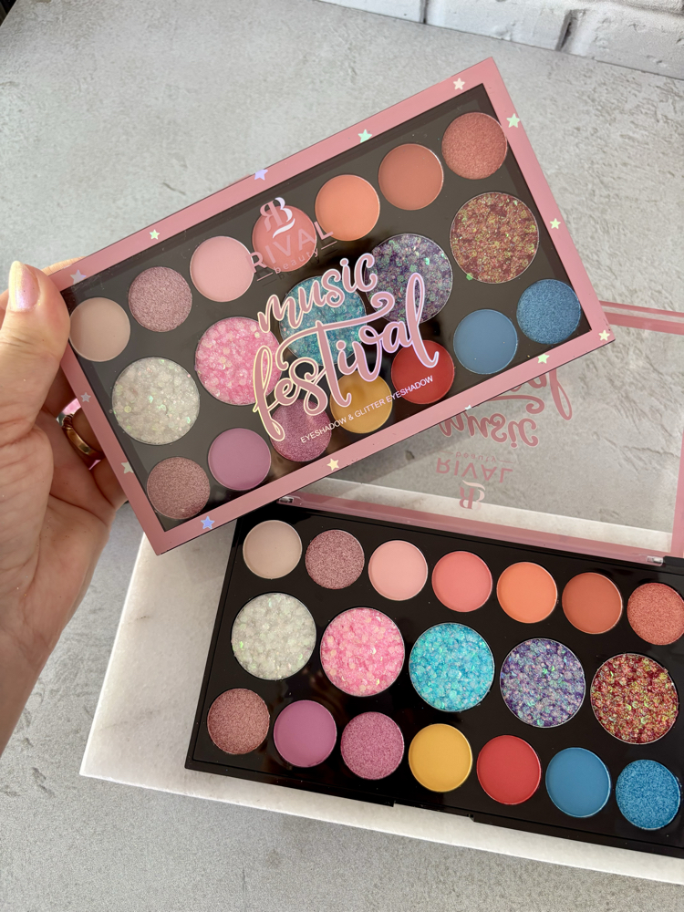 19 Renk Pigment Glitter Far Paketi