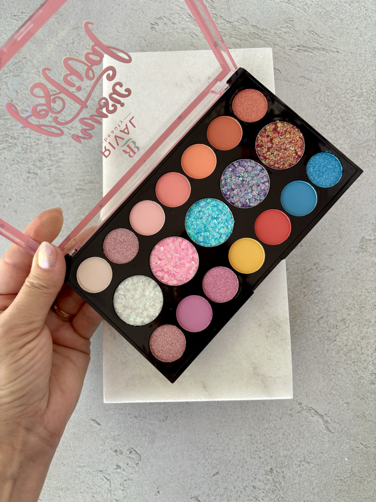 19 Renk Pigment Glitter Far Paketi